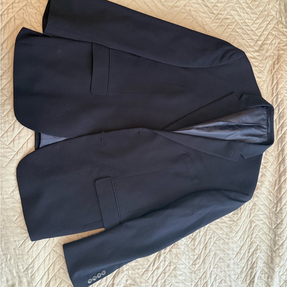 Jos. A. Bank Black Sport Coat with Notched Lapels